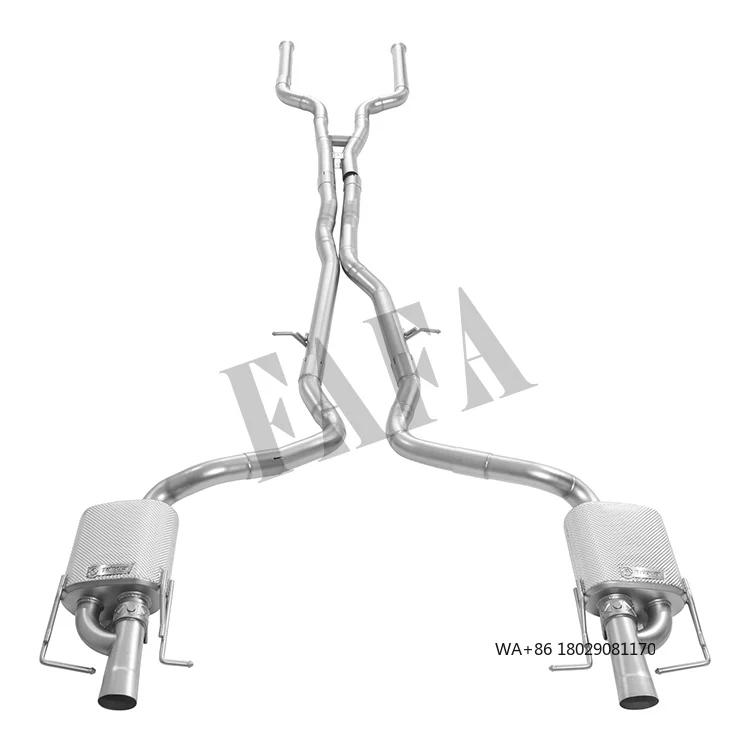 

For E63S W213 4.0T High Performance Exhaust System Enhanced Sound Effect Electric Valve Exhaust Pipe Muffler Exhaust