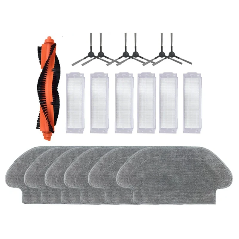 Accesorios de piezas para Robot aspirador Xiaomi, cepillo lateral principal, filtro, mopa, S10, S12, T12, B106GL/ Mop 2S, XMSTJQR2S/3C, B106CN