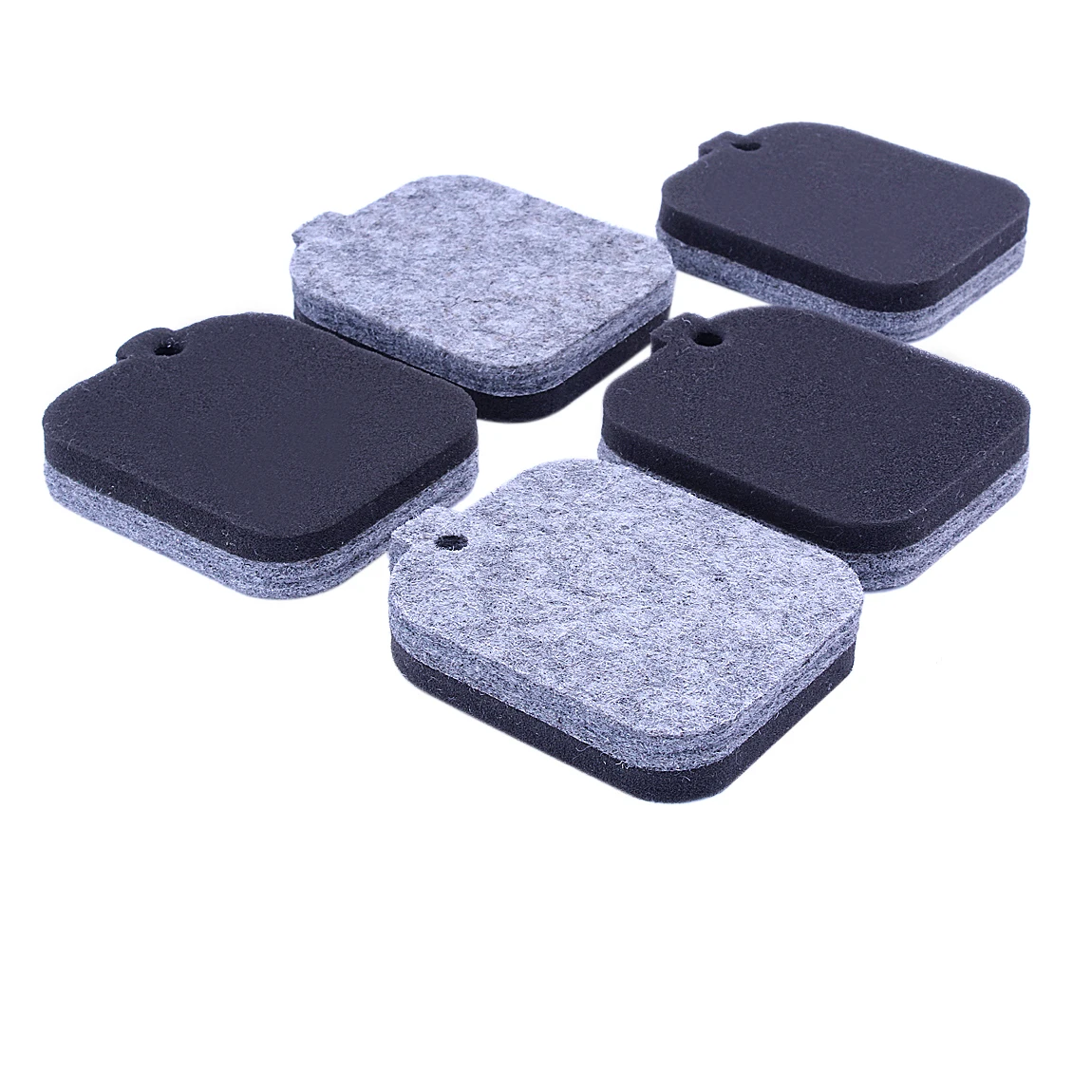 バックリーフブロワー用エアフィルター,hl bg55 bg45 bg46 bg65 bg85 sh85 sh55 br45 br45c,42291201800, 5個用エアフィルター