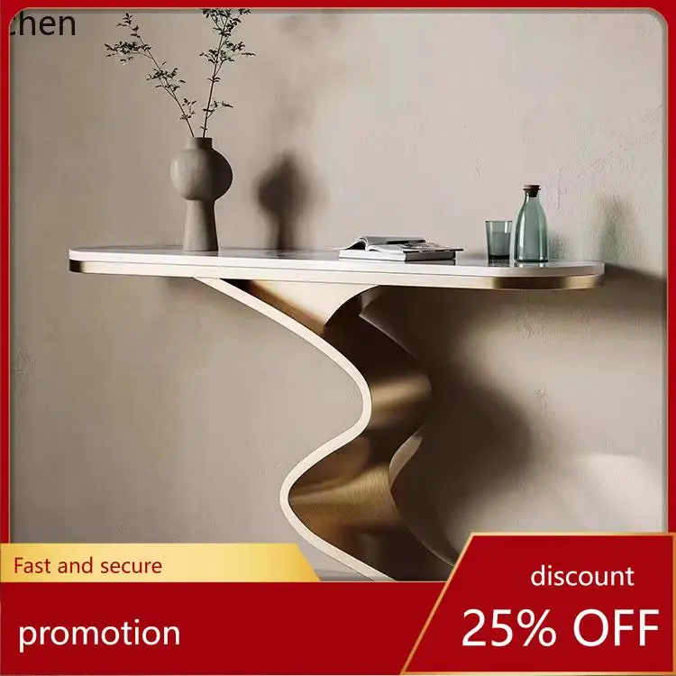 

CZ Simple Modern Entryway Table Villa Hotel Entrance Entryway Cabinet Hallway Decorative Cabinet