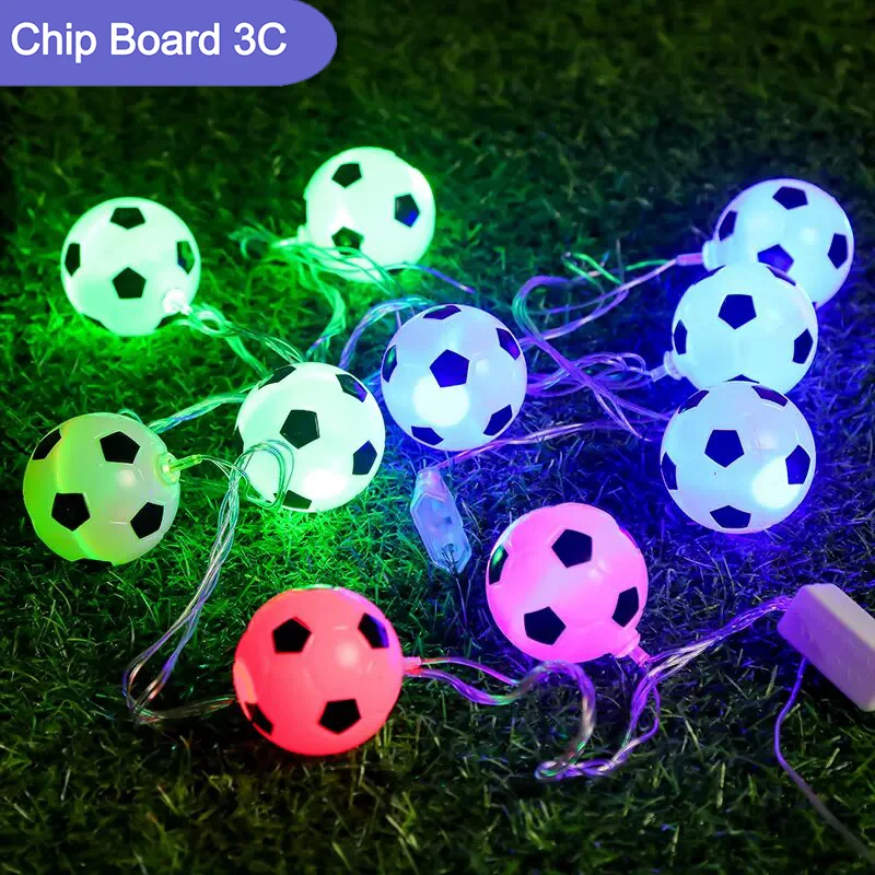 2024 German European Cup atmosphere decoration lights for bars, hotels, lottery shops, LED football lottery ambient string light