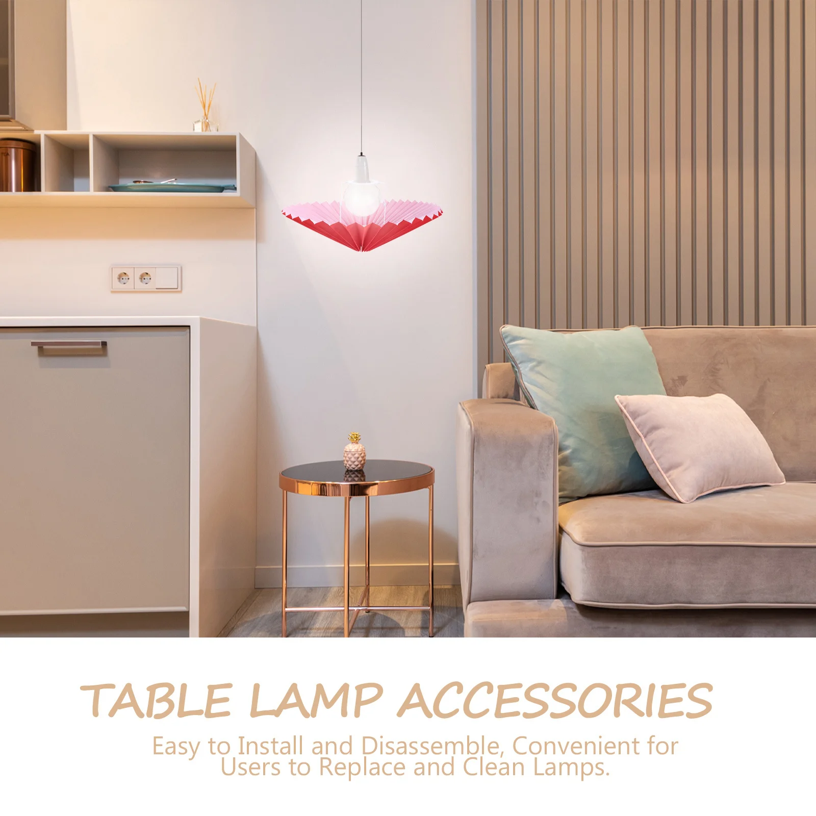 

Umbrella Shaped Lamp Shade Cloth For Table Floor Wall Light Replacement Cover Durable Decorative Lighting Accessory