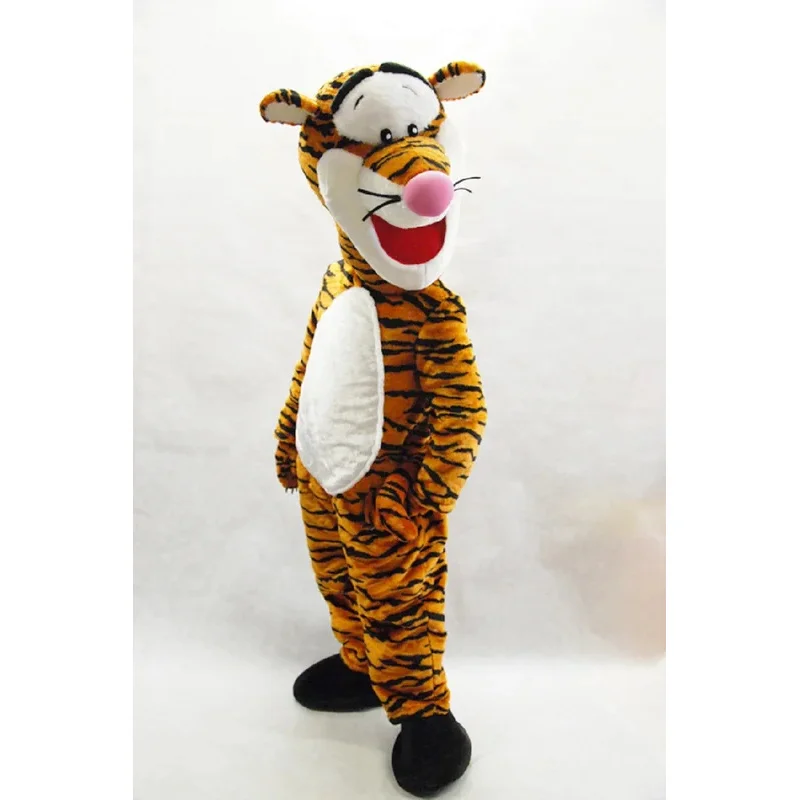 Costume de mascotte de petit tigre pour adulte, jeu, événement d'affaires, Halloween