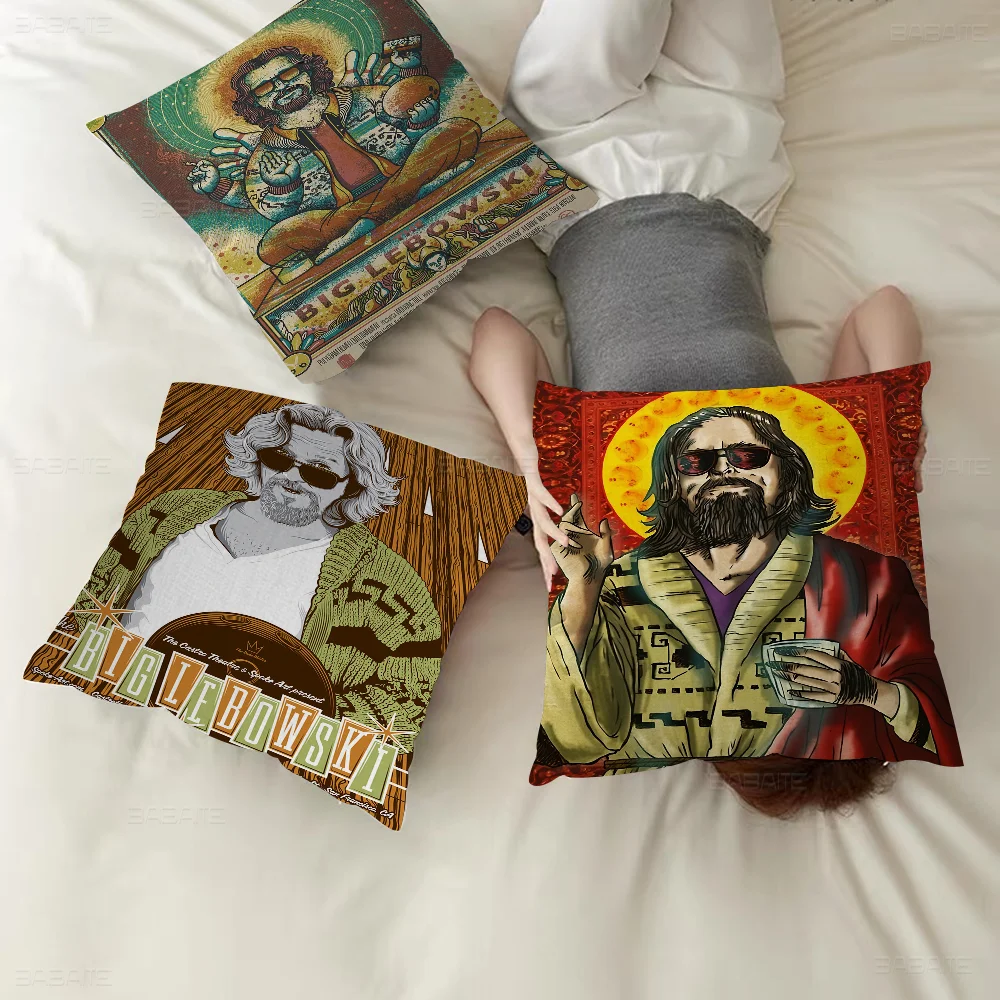 

Big Lebowski Office Cushion Pillowcase Car Cushion Cover45X45CM Lumbar Pillowcase Sofa Pillowcover