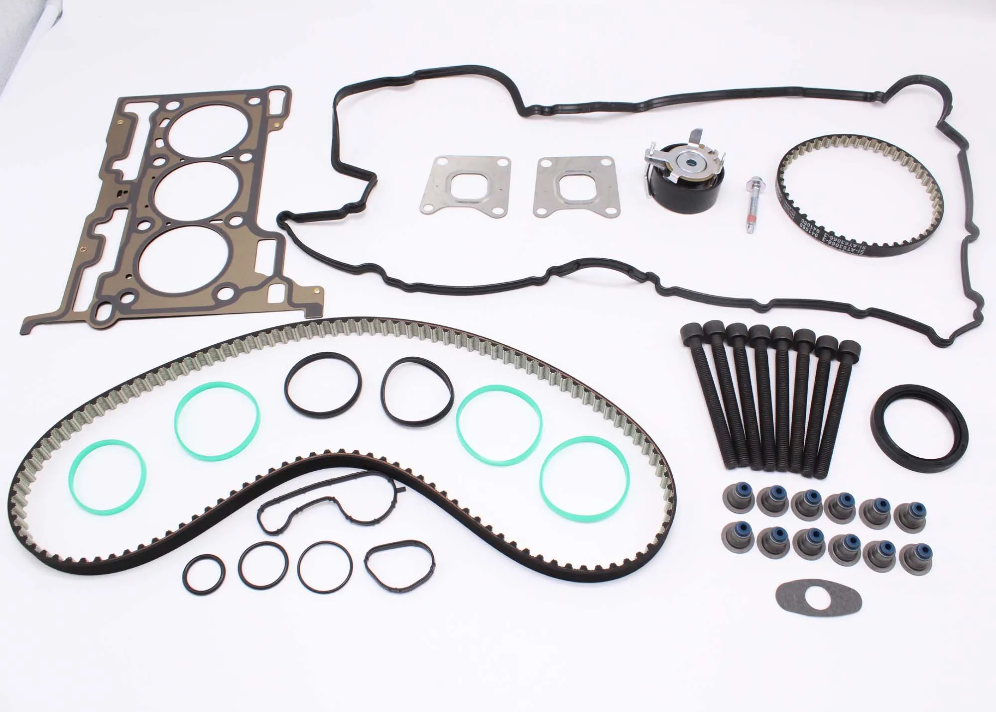 For For FORD FIESTA 1.0 ECOBOOST 2012-20 NEW TIMING BELT +OIL PUMP BELT +HEAD GASKET SET TBK999/UTB941080/HS920J/KSB2470 VA2336