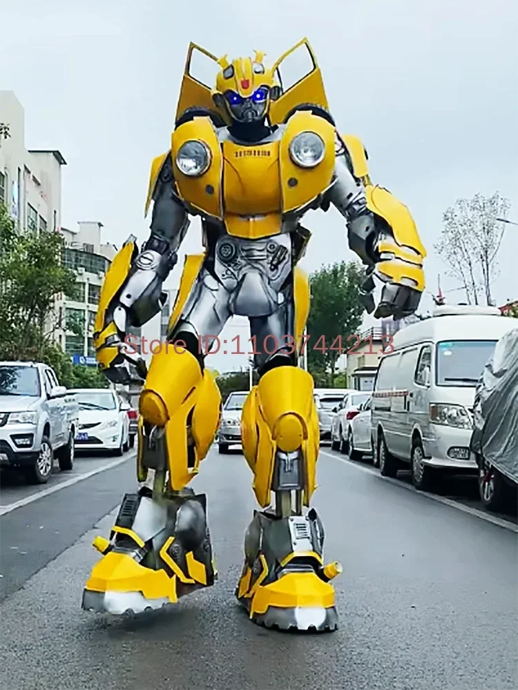 Traje de batalla portátil Iron Man 1:1 armadura de Robot de cuerpo completo disfraz de Cosplay para adultos figura de acción Mecha juguete para regalo de Navidad