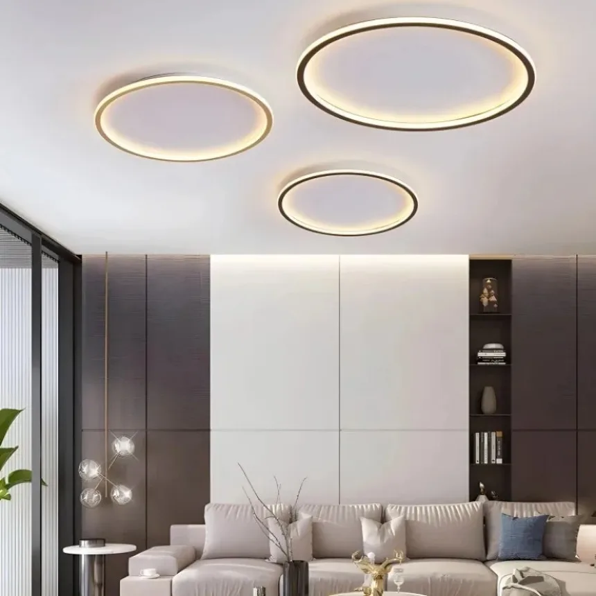 Moderno Ultra-fino LED Teto Luz, Criativos, Minimalista, Circular, Lar, Sala de Jantar, Quarto, Decoração