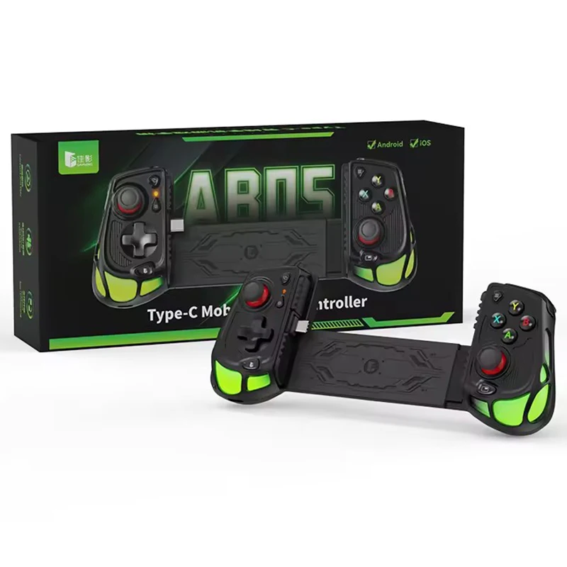 

Gamwing AB05 Gamepad Type-C Wired & Bluetooth Stretch Game Controller Mobile For Phone Black Myth Chicken Ios Android