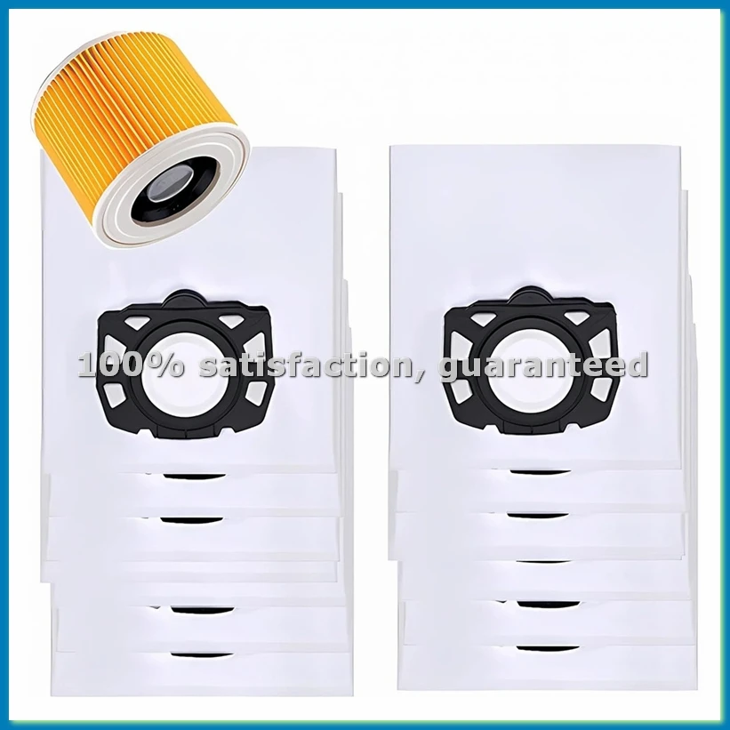 

Мешки-фильтры для пылесосов KFI 357, WD2 Plus, WD3, 1-3, запасные части для пылесосов 2.863-314.0-FS