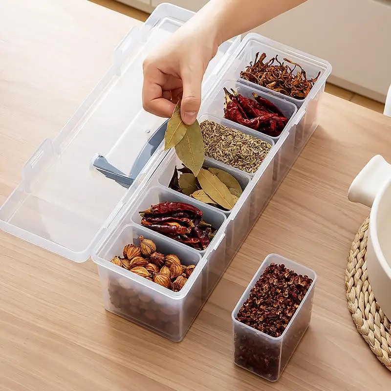New 1Pcs Large Capacity Thickened Plastic Hardware Tool Storage Box With Handle Tool Organizer Box Transparent Handheld Toolbox