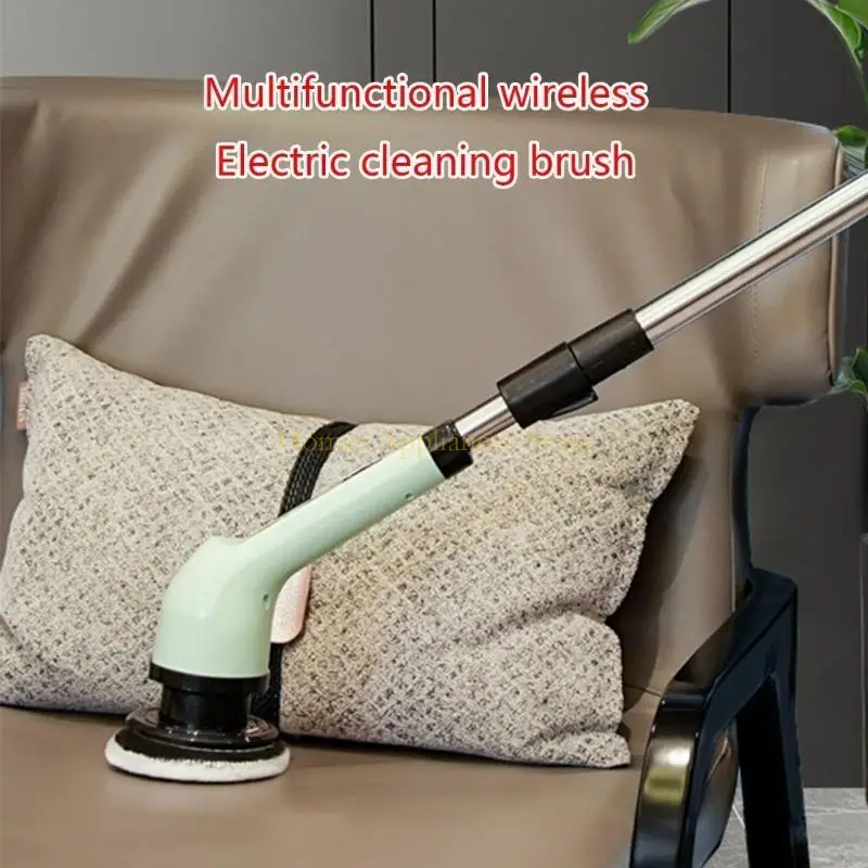 D0AB電気スピンスクラバーコードレスクリーニングブラシスクラバー用バスタブグラウト用