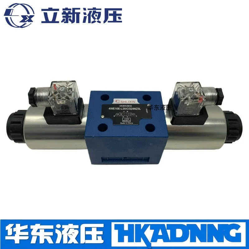 Válvula Solenoide Shanghai Lixin 4WE10J-L3X/CG24NZ5L 4WE10E/10D/G/Y-L3X/CW220-50