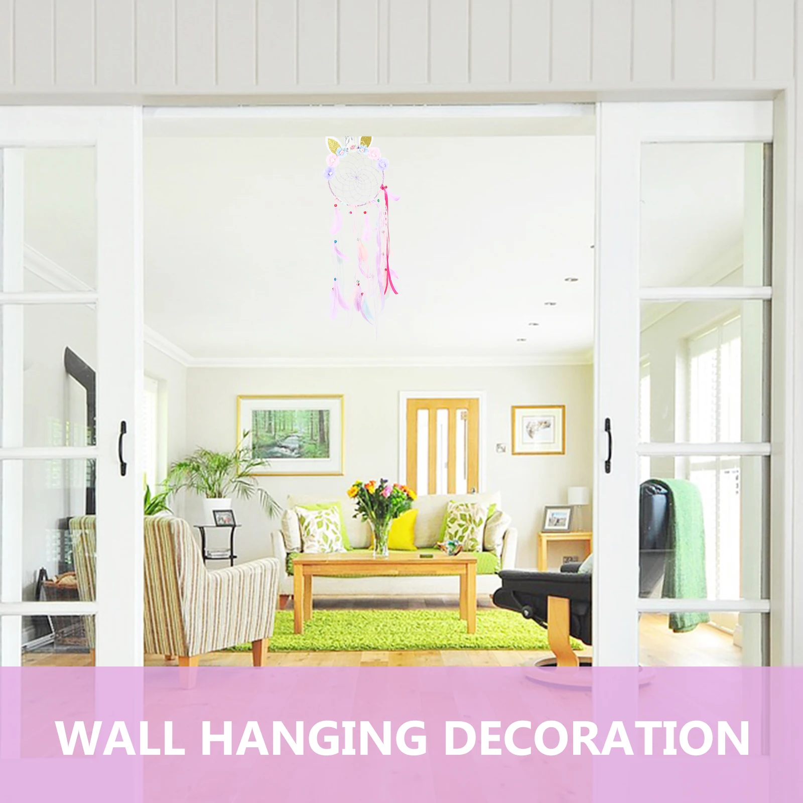 

Dream Catcher Hanging Ornament For Room Wall Decor Nursery Bedroom Apartment Cafe Dreamcatcher Adornment