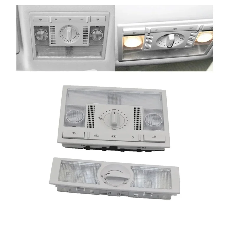 

Серый купольный переключатель лампы для чтения для VW Polo SKODA JETTA 6Q0959613A 6Q0947291A