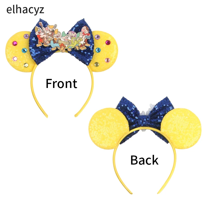 Fashion Moana Ears Headbands For Kid Hook Bow Maui Hair Accessories Women Frangipani Flowers Hairband Girl Spiral Conch Headwear