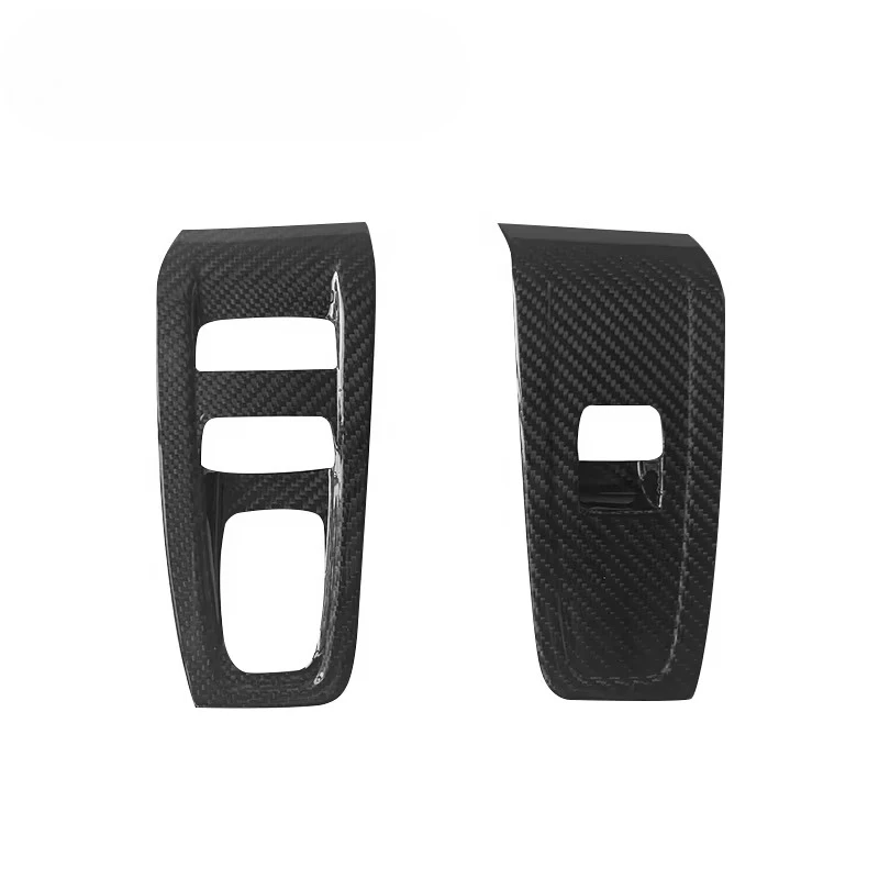 GR86 2022 + BRZ RHD Kit interior de fibra de carbono seco Embellecedor de cubierta de botón de interruptor de ventana