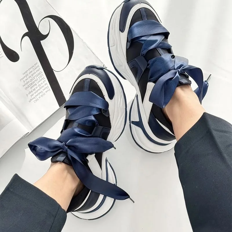 1 Paar 2 cm breite Seidenschnürsenkel mit Schleife, flache Schnürsenkel für Damen, Sneaker, Sport, DE, Trainingsschuhe, Schnürsenkel, Freizeitschuhe, Zubehör – Detail 11