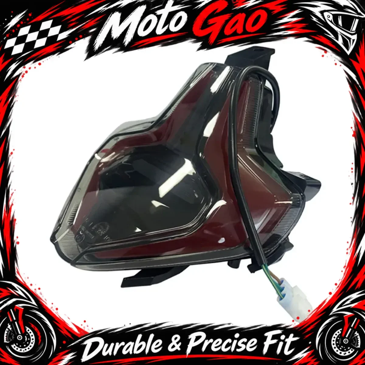 【Precise Fit】For CFMOTO 450SR CF450SR CF400-6 CF MOTO SR400 400-6 Tail Light Motorcycle Parts Rear Taillight Brake Light Lamp