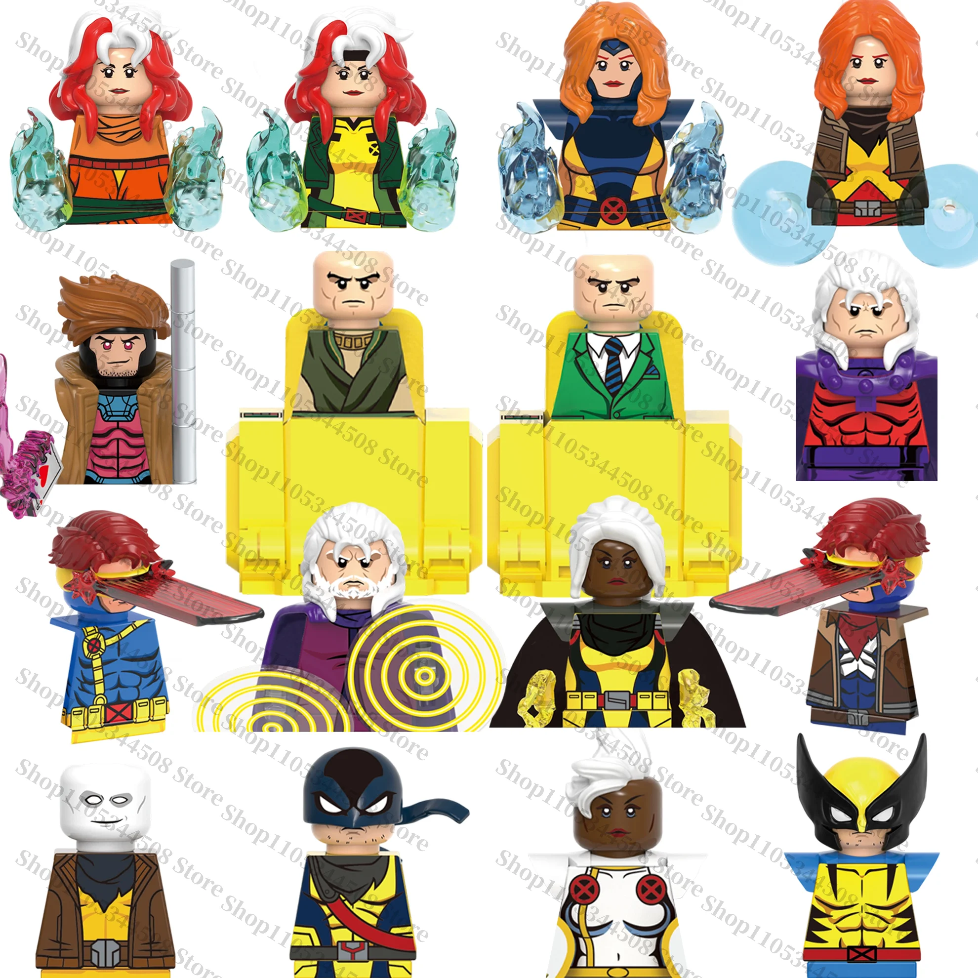 Superhelden-Bausteinfiguren G0231 G0221 G0222, Mini-Bausteine zum Zusammenbauen, geeignet für Sammler und als Geschenk für Feiertage.