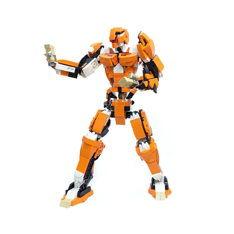 588 قطعة MOC Jaeger Lao Hu Creatored نموذج اللبنات هدية الكريسماس العمارة تجميع اللعب فكرة التعليم الطوب الاطفال