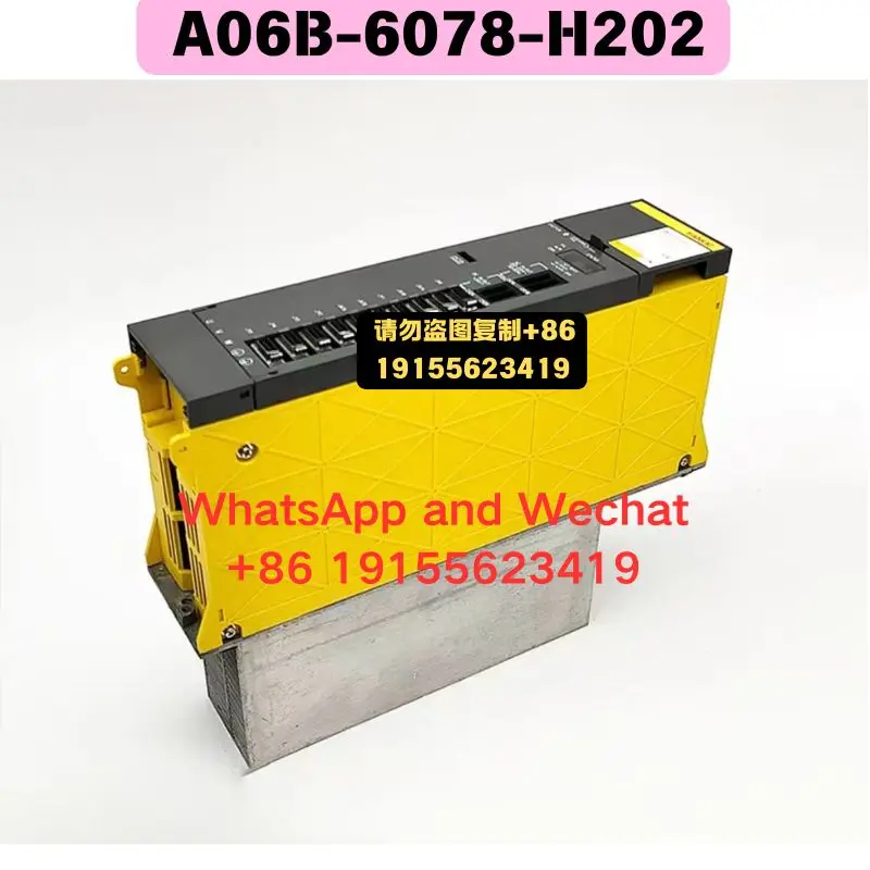 Used OEM disassembled parts A06B-6078-H202 Driver Functional test OK