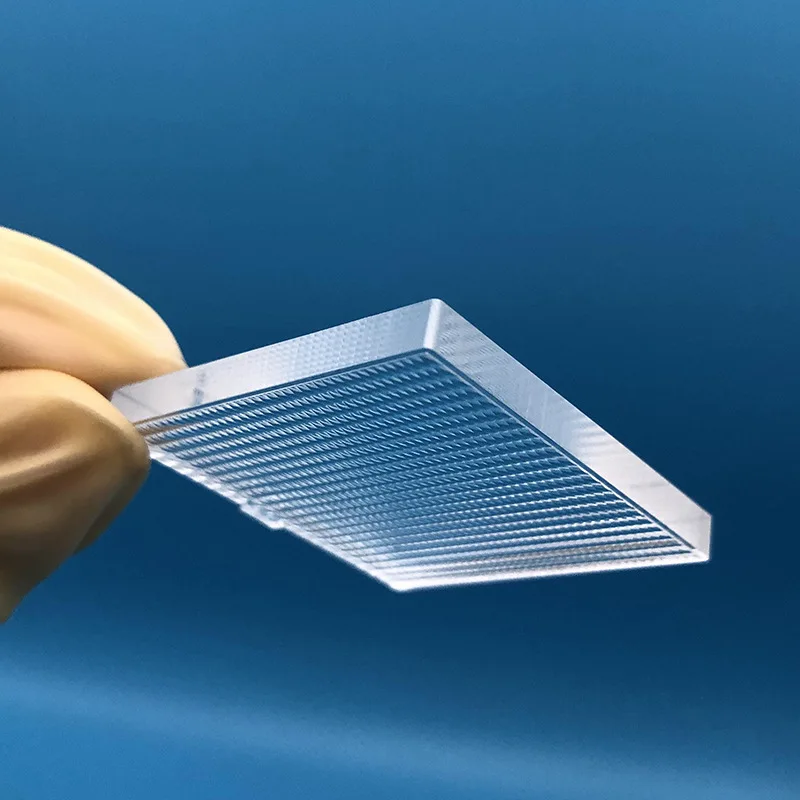 PMMA Compound Eye Lens 37.43x34.09x4mm for Medical Surveillance Security Projection Photographic Lighting and Other Fields