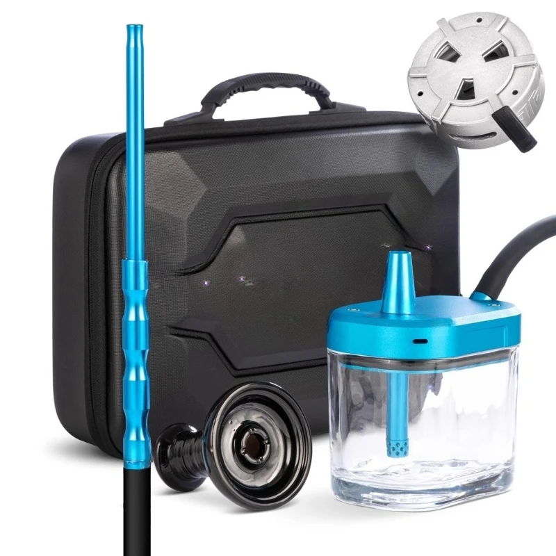 

Imported big smoke Tsar with bag portable Arab hookah set hookah shisha