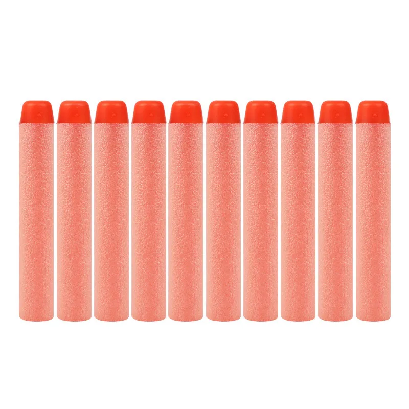 EVA tête d'aspiration ronde souple recharge fléchettes balles pour pistolet Nerf enfants pistolets jouets accessoires balles pour Nerf série Blasters noël