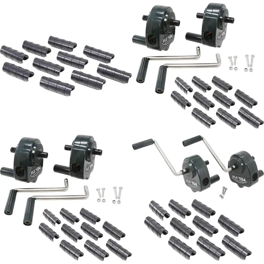 

Manual Hand Crank Winch for Greenhouse Sidewall Ventilation Control