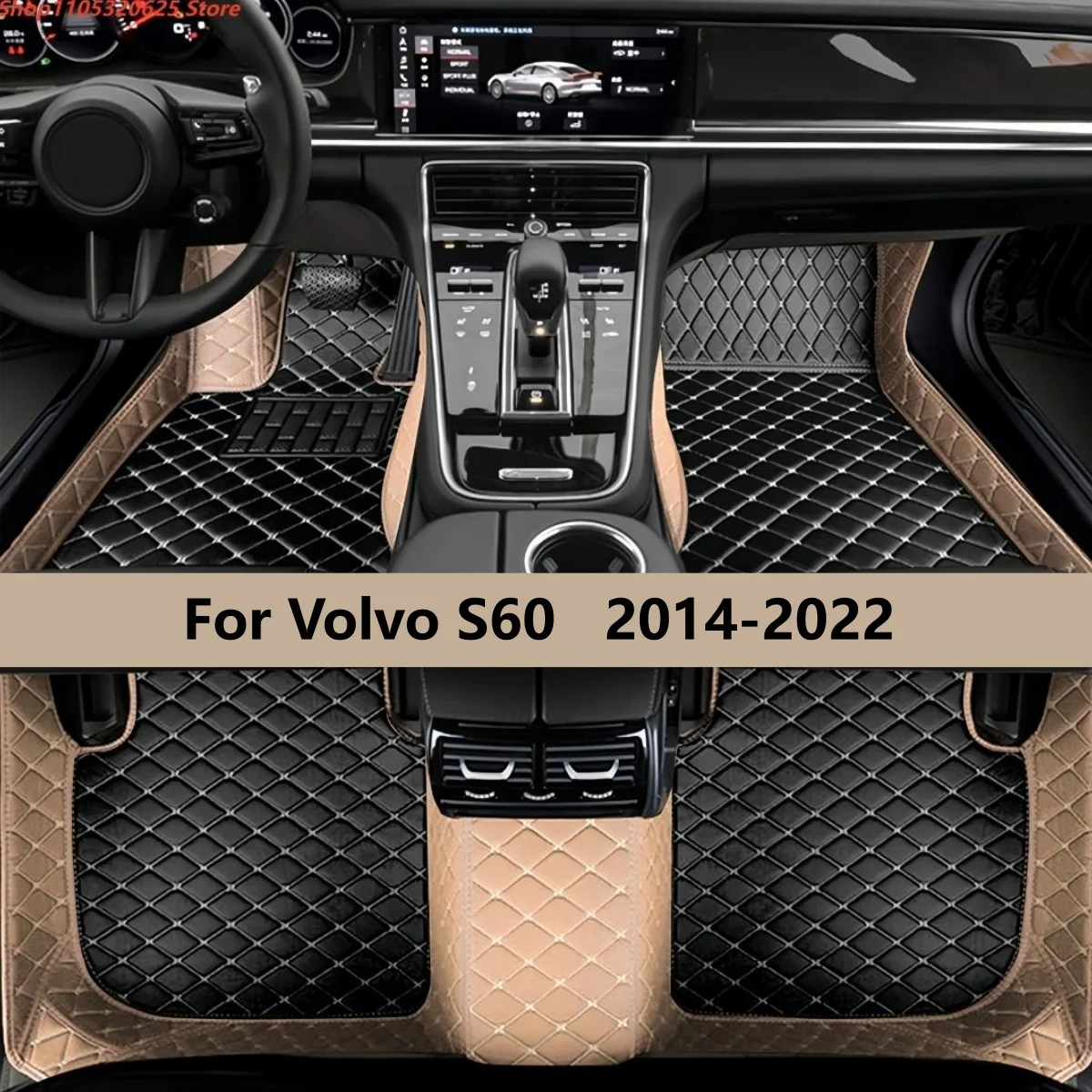 

Автомобильные коврики для Volvo S60 (S60L) 2014-2022 годов выпуска, аксессуары для авто, коврики для ног, автомобильные ковры