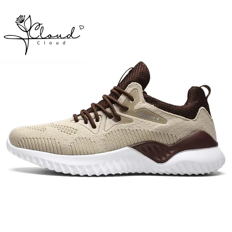 

New Large Size 46 Size Youth Running Shoes Korean Version of Lightweight Breathable Flying Woven Sports Shoes for Sneakers Men