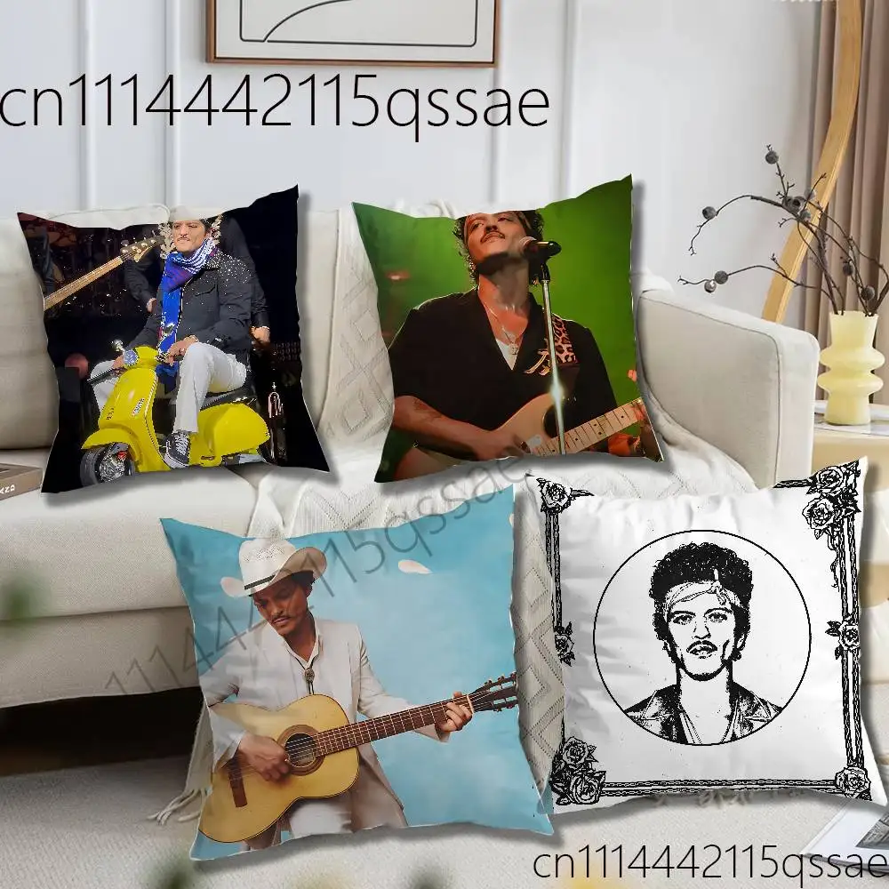 FOR Bruno Mars Romantic Pillow cases Sofa cushion cover home bedroom room decoration
