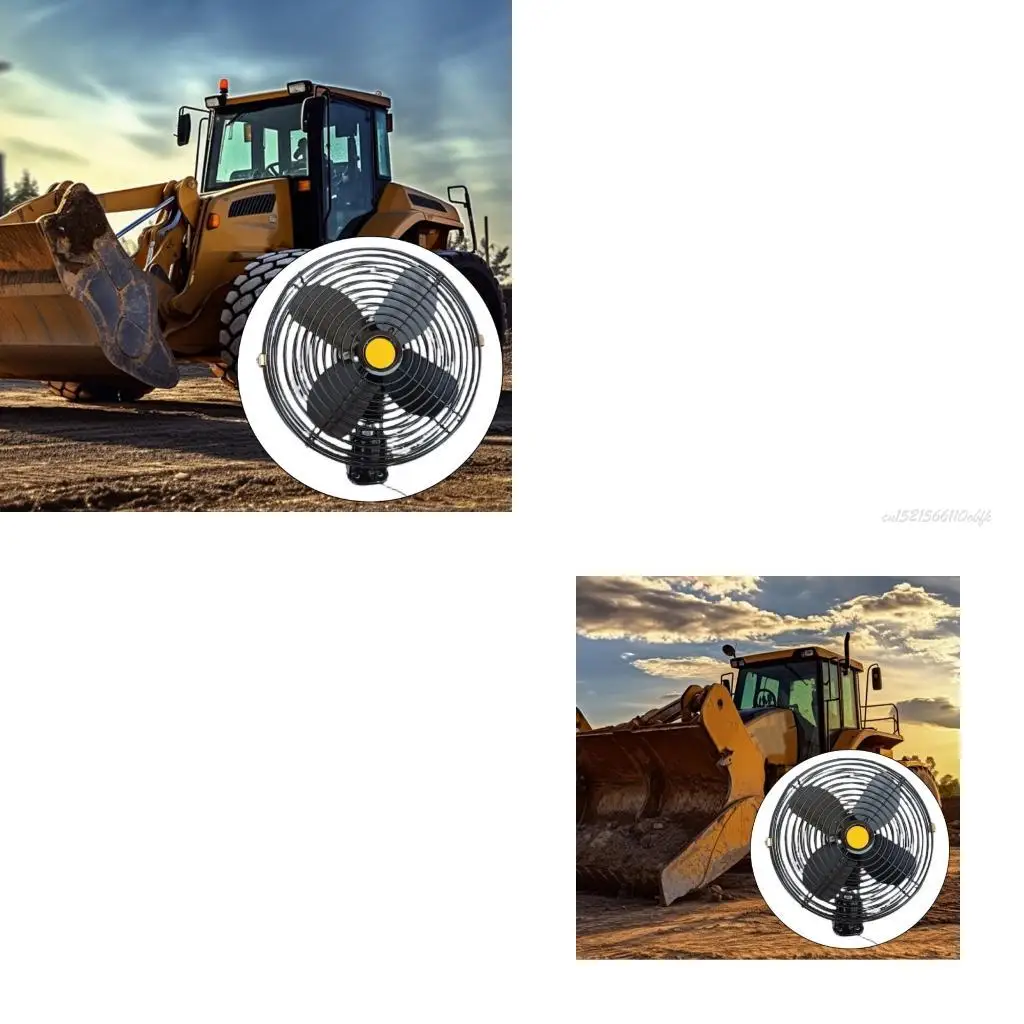 

27RB с низким уровнем шума автомобильный вентилятор с 2 скоростью, установленная на скоростной металлической конструкции тихий