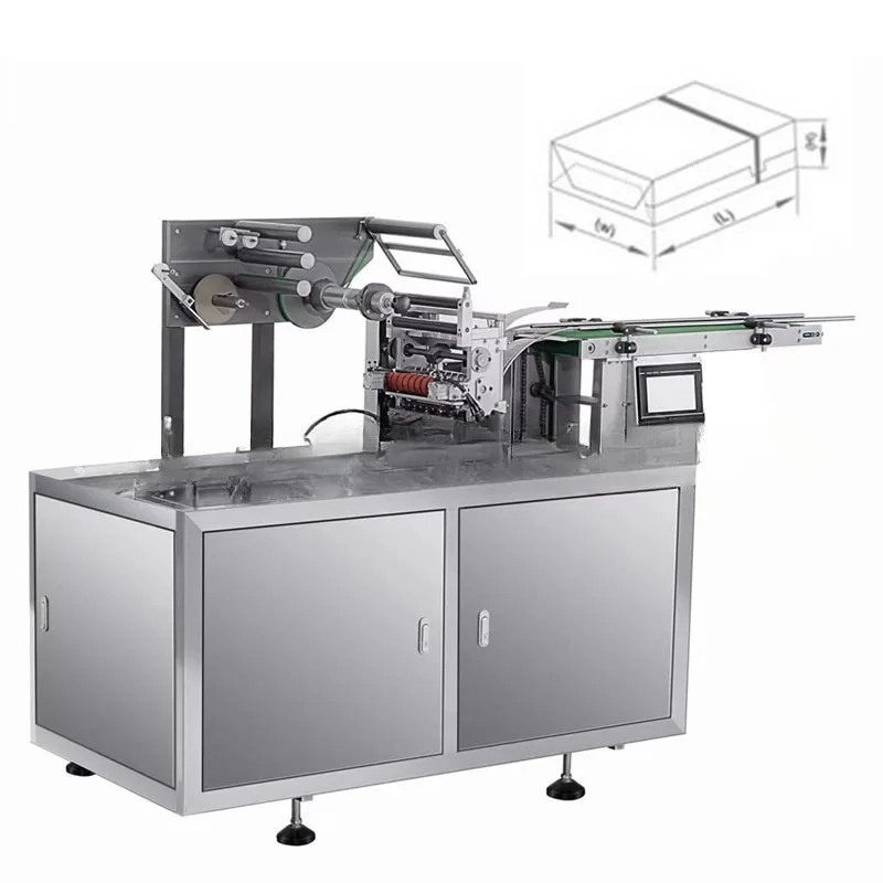 Automatic three-dimensional packaging machine Flat push cigarette packaging machine