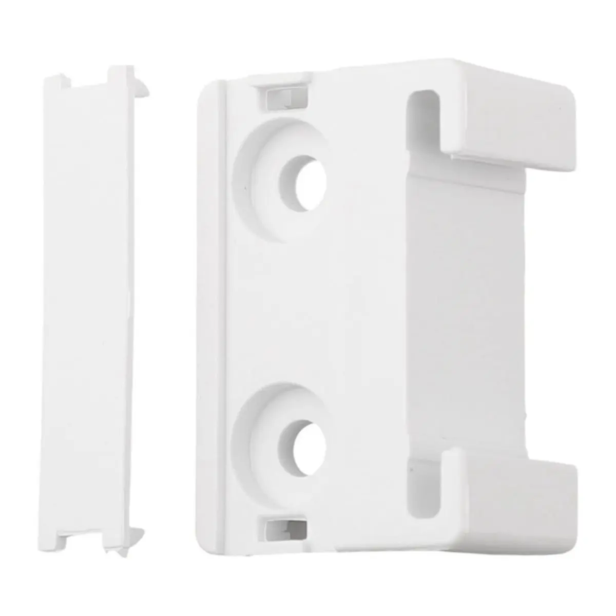 2026 New Tool Built-in Refrigerator Slide Rails, Smooth Glide Mobile Shelf Tracks for Easy Access, Space Optimization, White