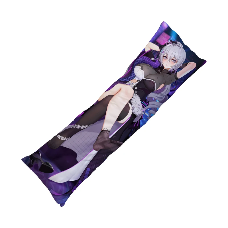 Bronya Zaychik Dakimakura Pillow Case Honkai Impact 3 Hugging Otaku Full Body Pillow Cover Cushion Case Home Bedding Decor Gift