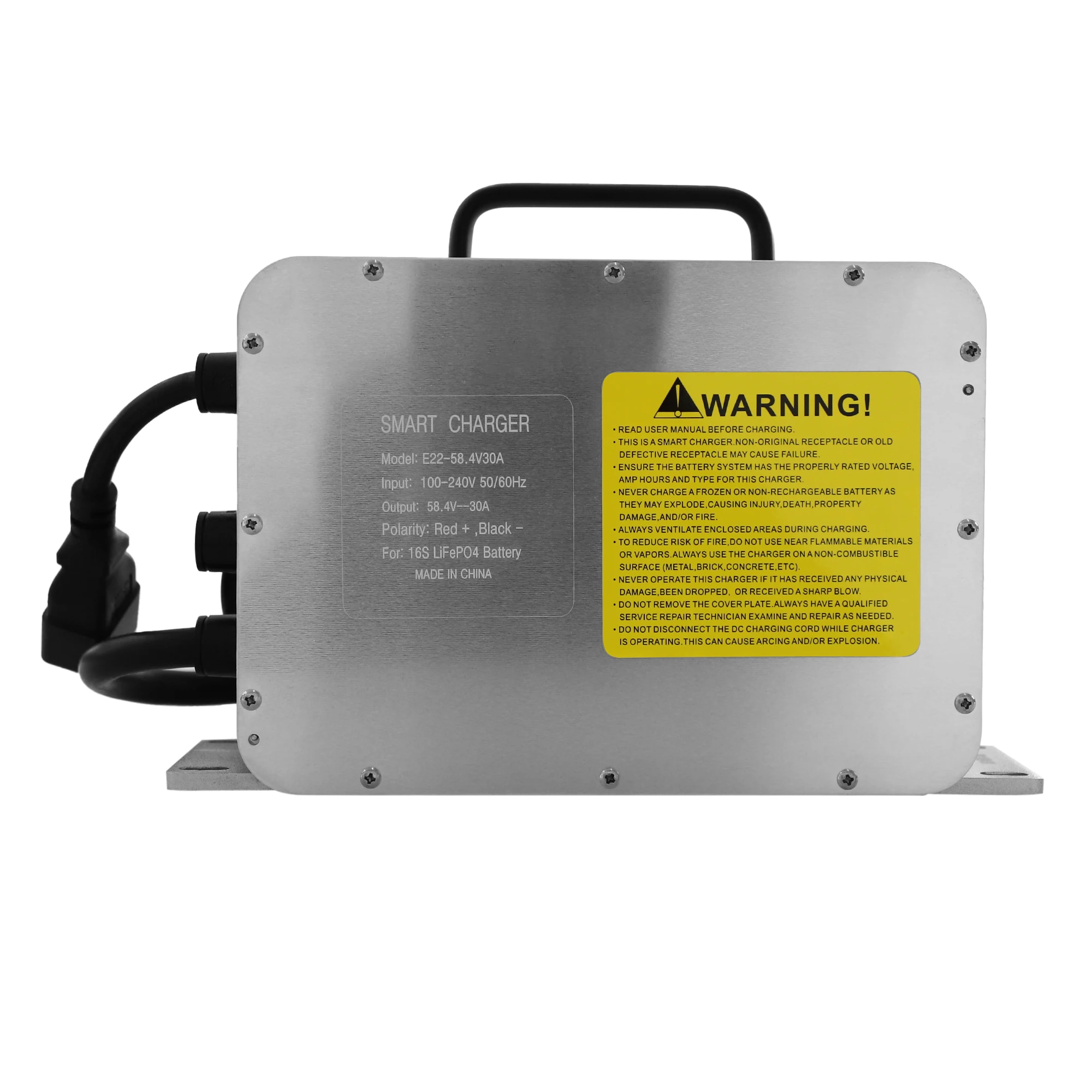 48V 30A LifePO4 Lithium Smart Battery Charger for EZGO Club Car Yamaha Golf Cart