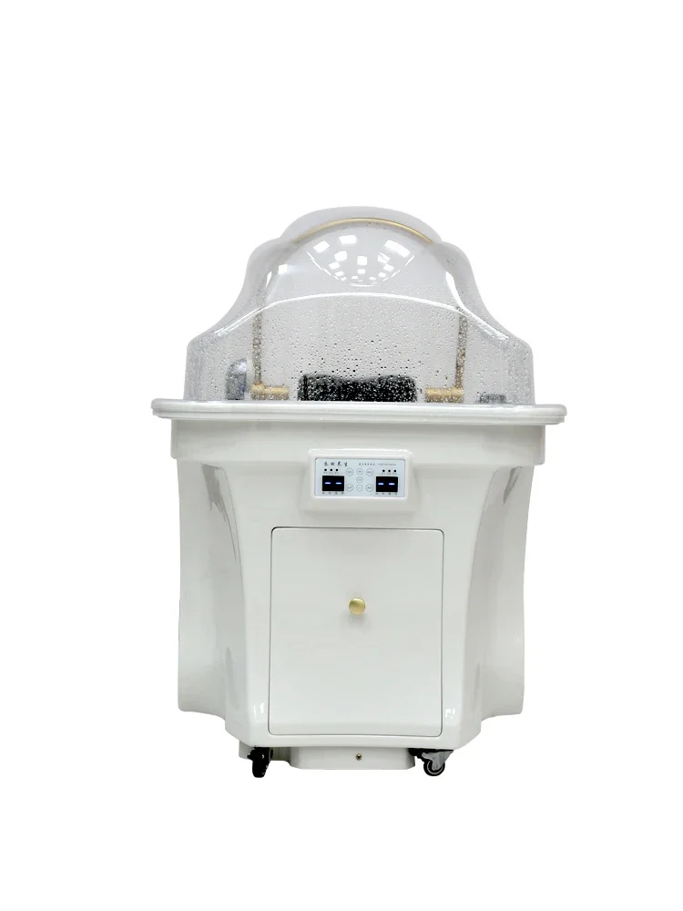 Water-Free Small Mobile Spa Shampoo Basin Water Circulation, Water Heater