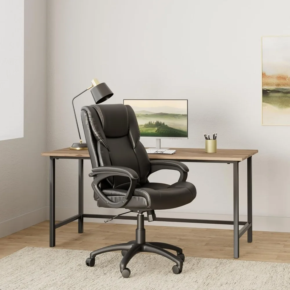 STAPLES 2554455 كرسي مكتب كيلبورن لوكسرا أسود #2