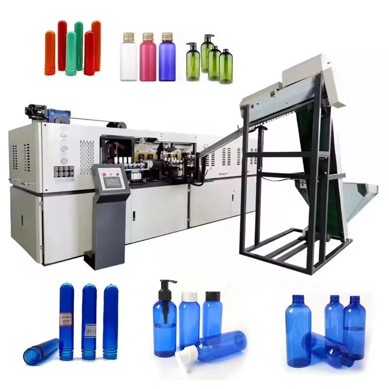 Custom Small Business Automatic 4 Cavity PET Bottle Blow Molding Machine 1L Tank Bottle 4000BPH High Quality Equipment