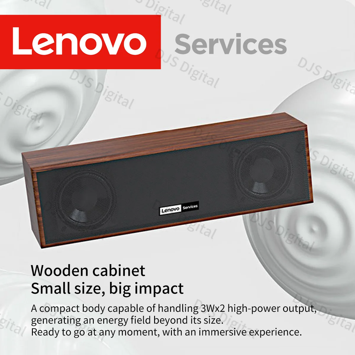 لينوفو C01 مشغل موسيقى محيطي عميق باس سماعات كمبيوتر سطح المكتب صوت 360 ° صندوق صوت ستيريو لأفلام الموسيقى ومكبر صوت للألعاب #5