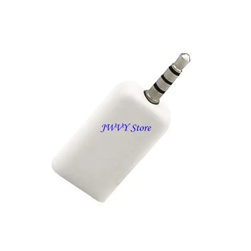 573A 3.5mm To USB Audios Adapter USB to Auxiliary Adapter For Car Stereos Audios