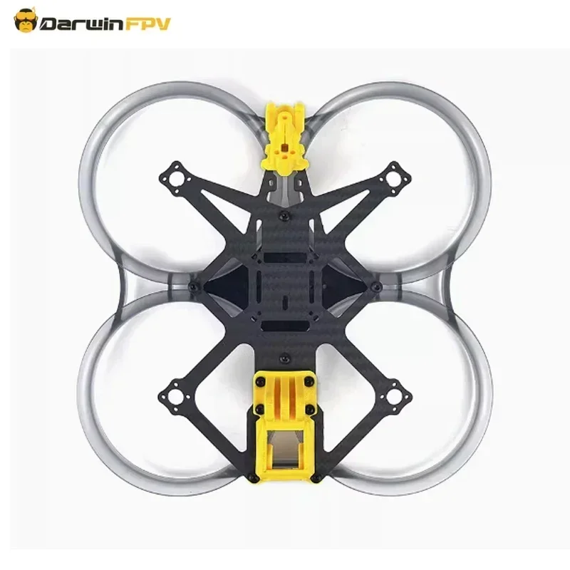 DarwinFPV CineApe35 3.5 Inch FPV Cinewhoop Frame Kit, RC Model Spare Accessory for Cinematic Freestyle Flying