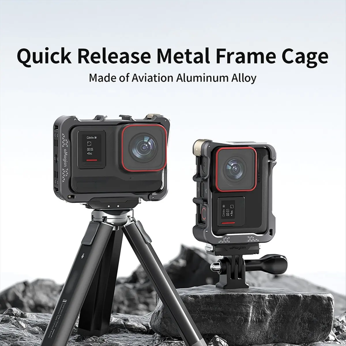 M85K  Camera Cage for Pro Quick Release Protective Border Frame for Camera Accessories