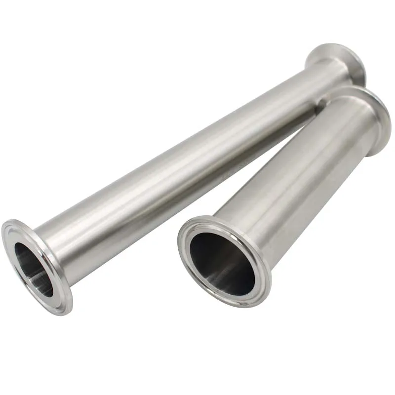 304 stainless steel fast put pipe food-grade health care  Tri Clamp Clover For Ferrule OD 19 25 32 38  51 63 76  102 length 102