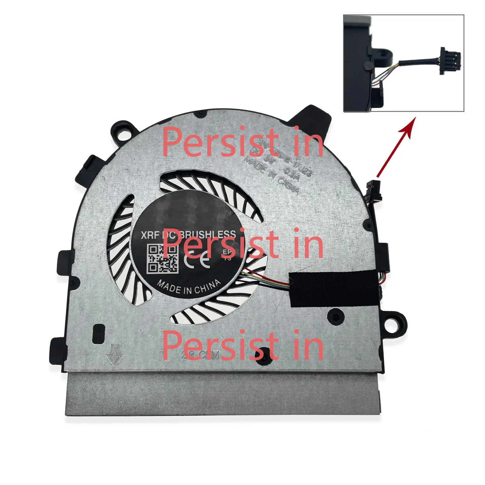 For Dell Inspiron 13 7390 / 7391 2in1 I7391-7520BLK-PUS CPU Cooling Fan 0HYPYN