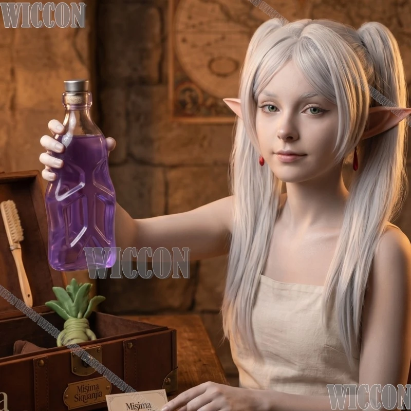 

Frieren: Beyond Journey's End Cosplay Frieren Potion Bottle 3D Polylactic Acid Props 코스프레 Halloween Gifts Comic Con Festival