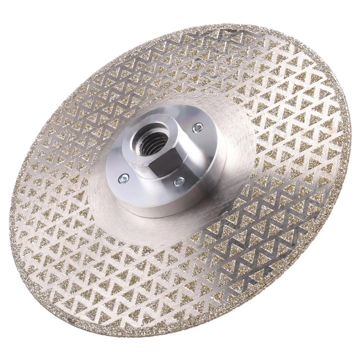

AB34 M14 Vacuum Brazed Diamond Cutting Wheel Saw Blade, Double Sides Disc, Marble, Concrete, Ceramic Tile Cutting 150mm