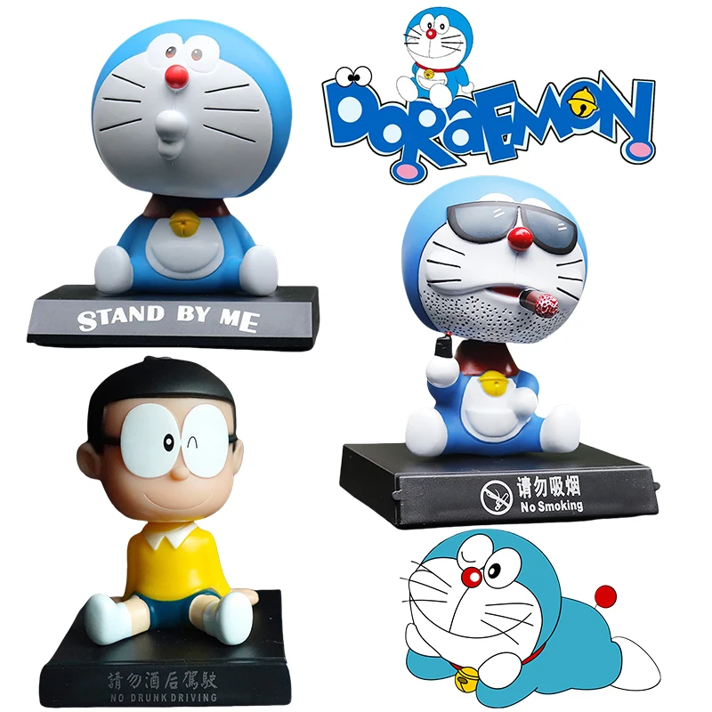 

Doraemon Car Ornaments Decoration Cute Car Accessories Interior Home Desktop Cake Ornaments Men Women Cartoon Anime Decor Gift