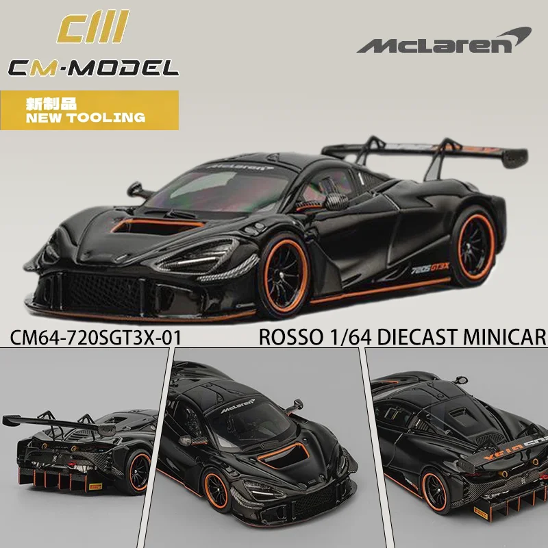 cmモデル-1-64-マクラーレン-720s-gt3-セナ-gtr-ソルスgt-合金ダイキャストカーモデル-コレクション装飾品-ギフト-おもちゃ